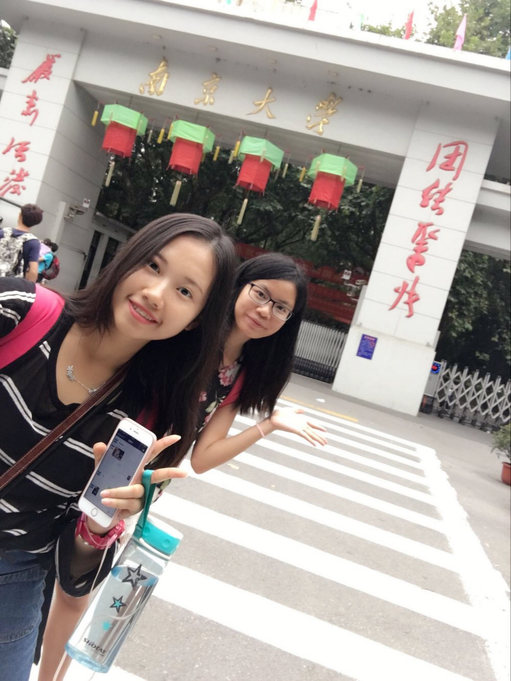 與內地同學一起去南京探索（相片由受訪者提供）